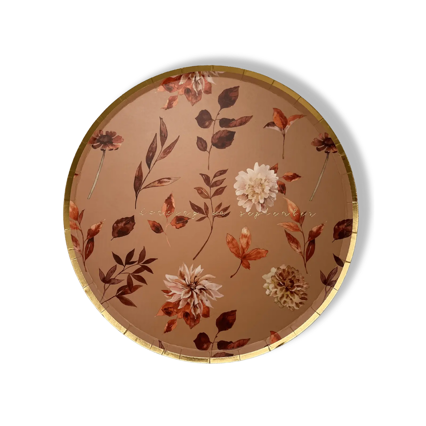Fall Leaf Dinner Paper Plate (8pcs)