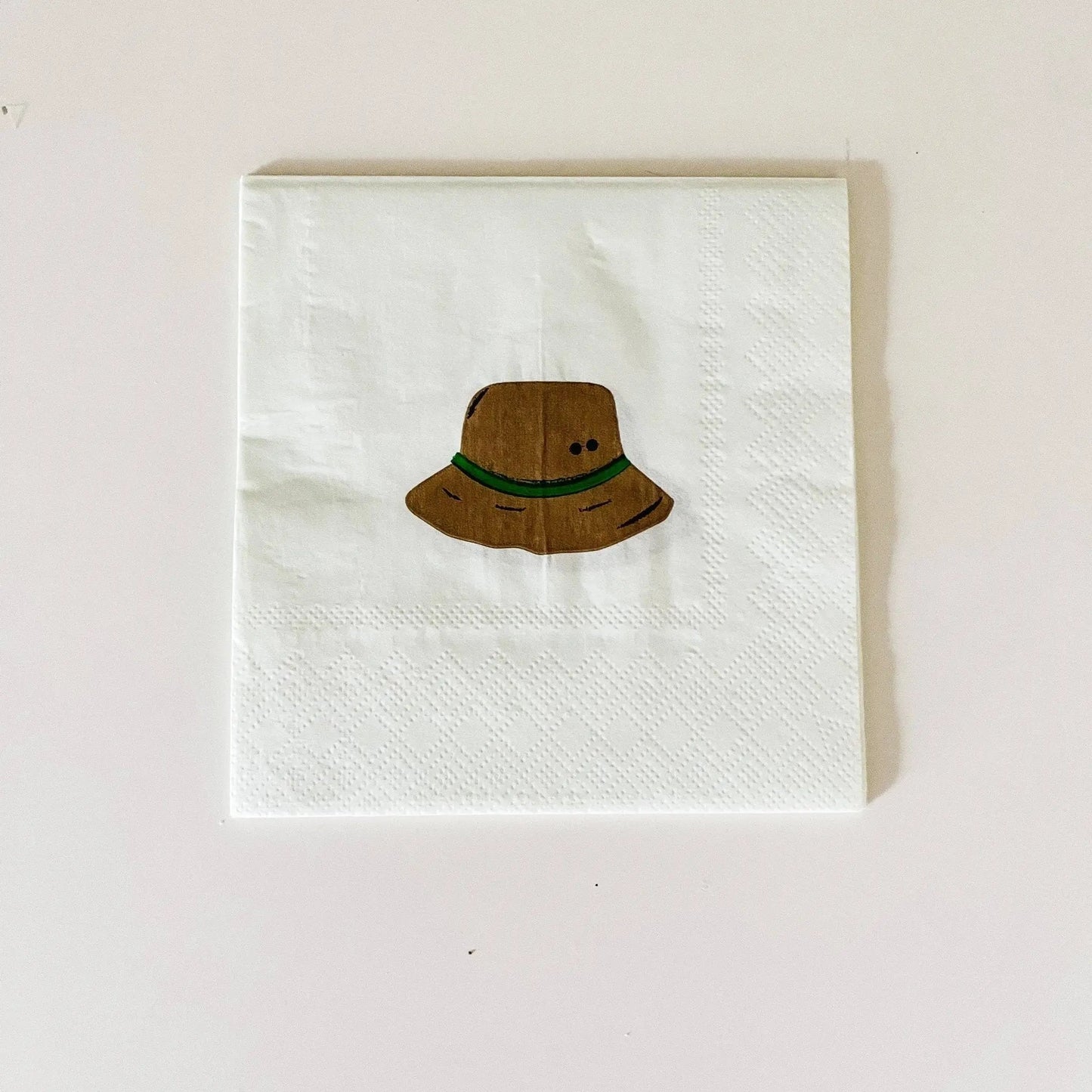 Fishing Small Disposable Paper Napkins (16pcs)