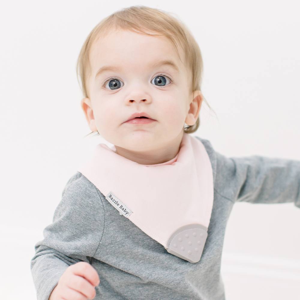 Banda Bib with Teether Attached  - Various Colors