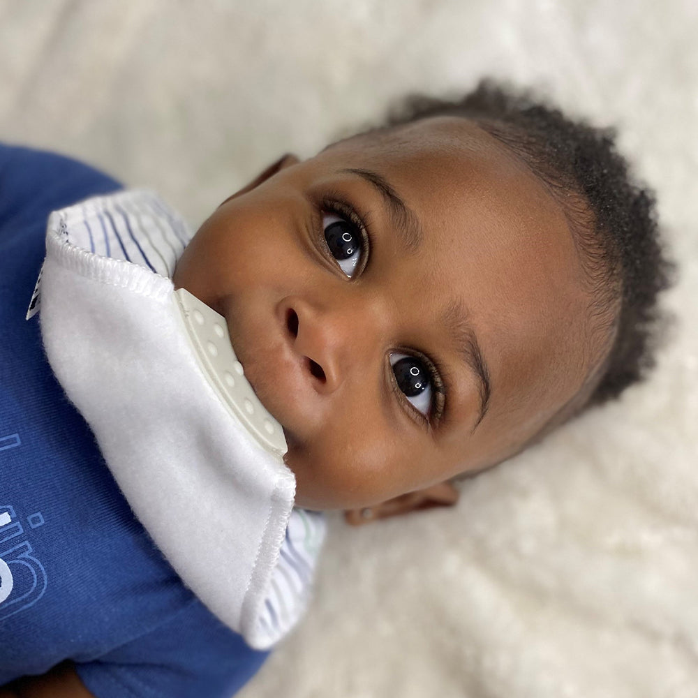 Banda Bib with Teether Attached  - Various Colors