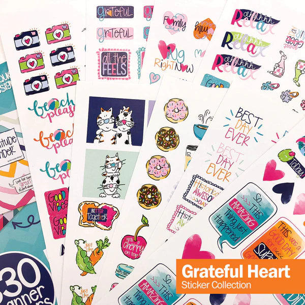 Best Planner Stickers Grateful Heart