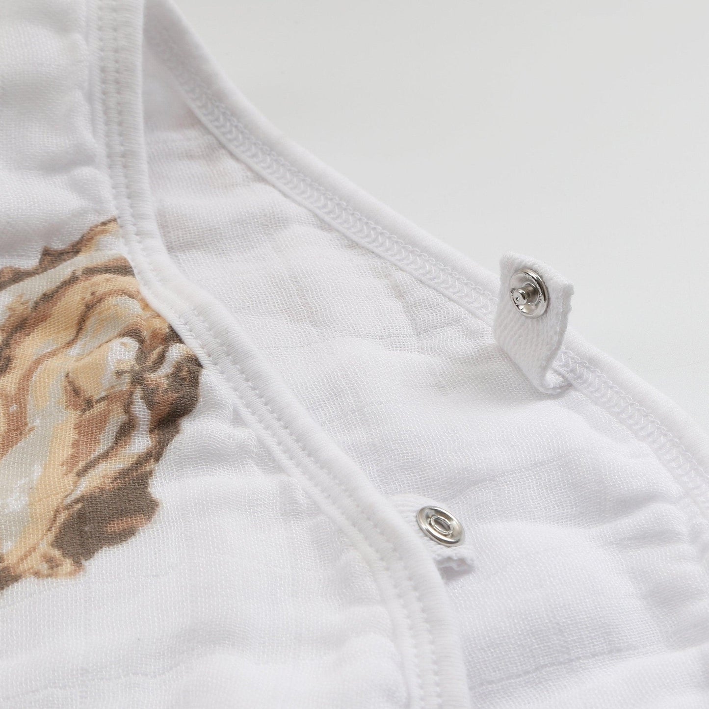 Aw Shucks! Oyster Baby Gift Set: Muslin Swaddle & Bib