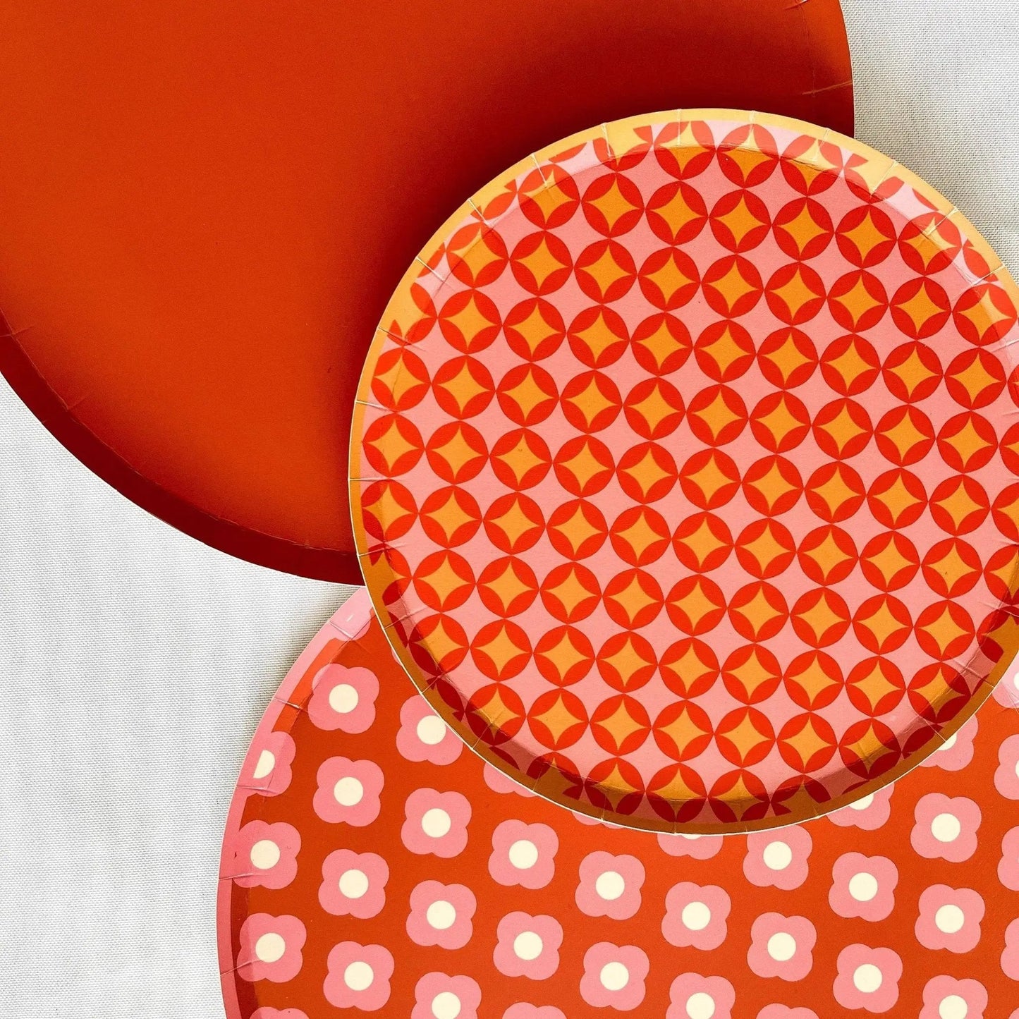 Groovy Dessert Plate (8pcs)