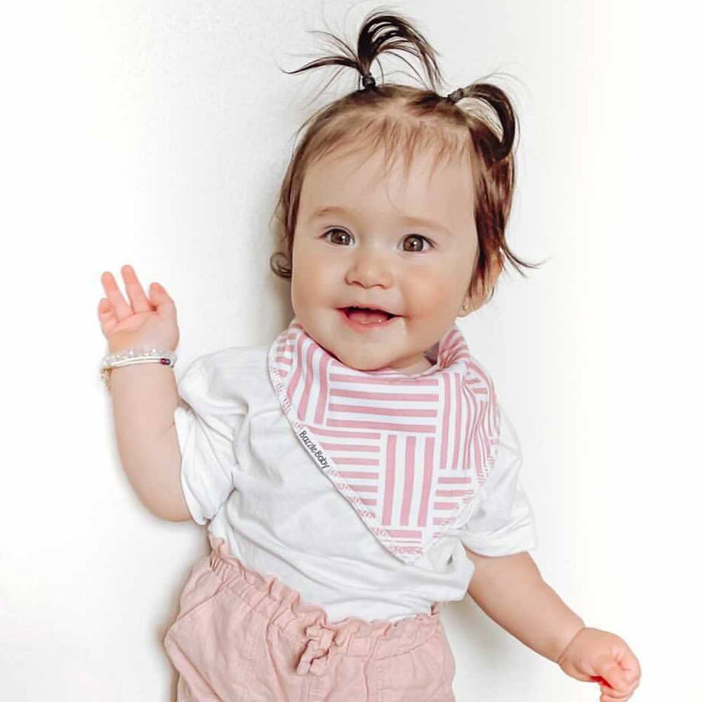 Bazzle Baby Bandana Bib 4-Pack - Various Colors