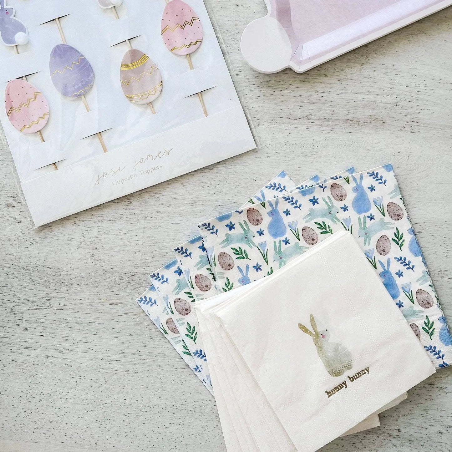 Hunny Bunny Small Disposable Paper Napkins (16pcs)