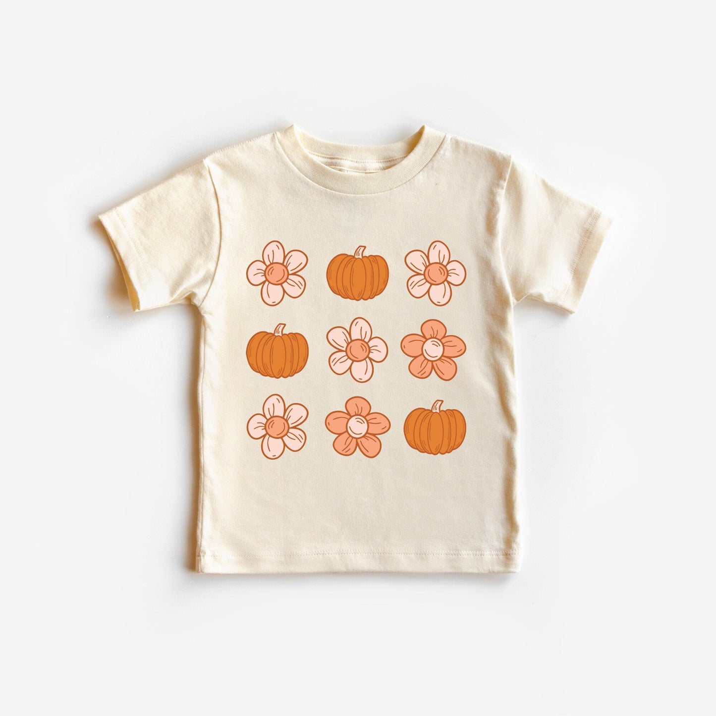 Pumpkins and Flowers