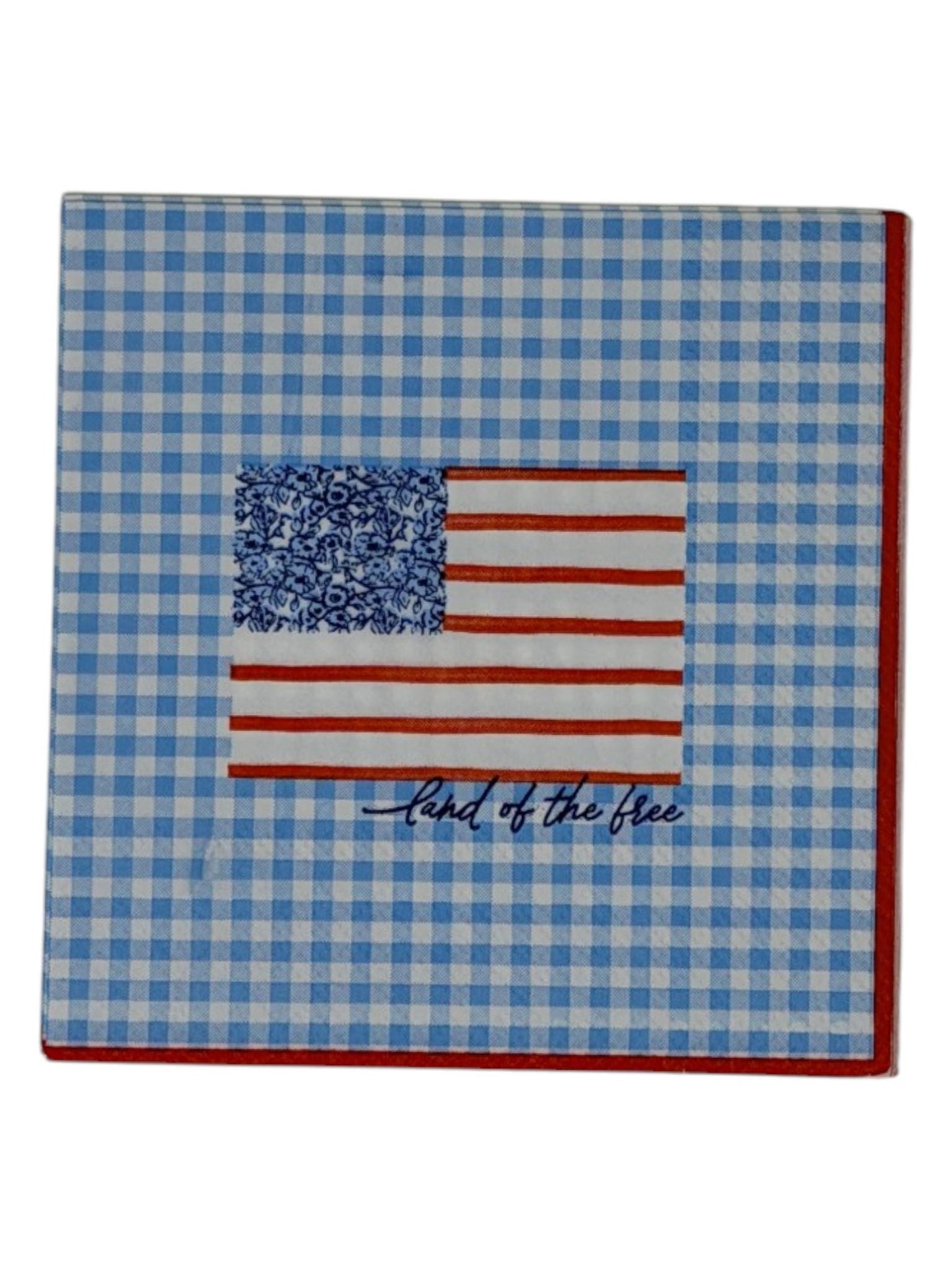 Patriotic Decoupage Paper Napkins Set of 2 | You Choose Design | Cocktail Luncheon Guest | America 250 Fourth of July Crafts Mixed Media Art