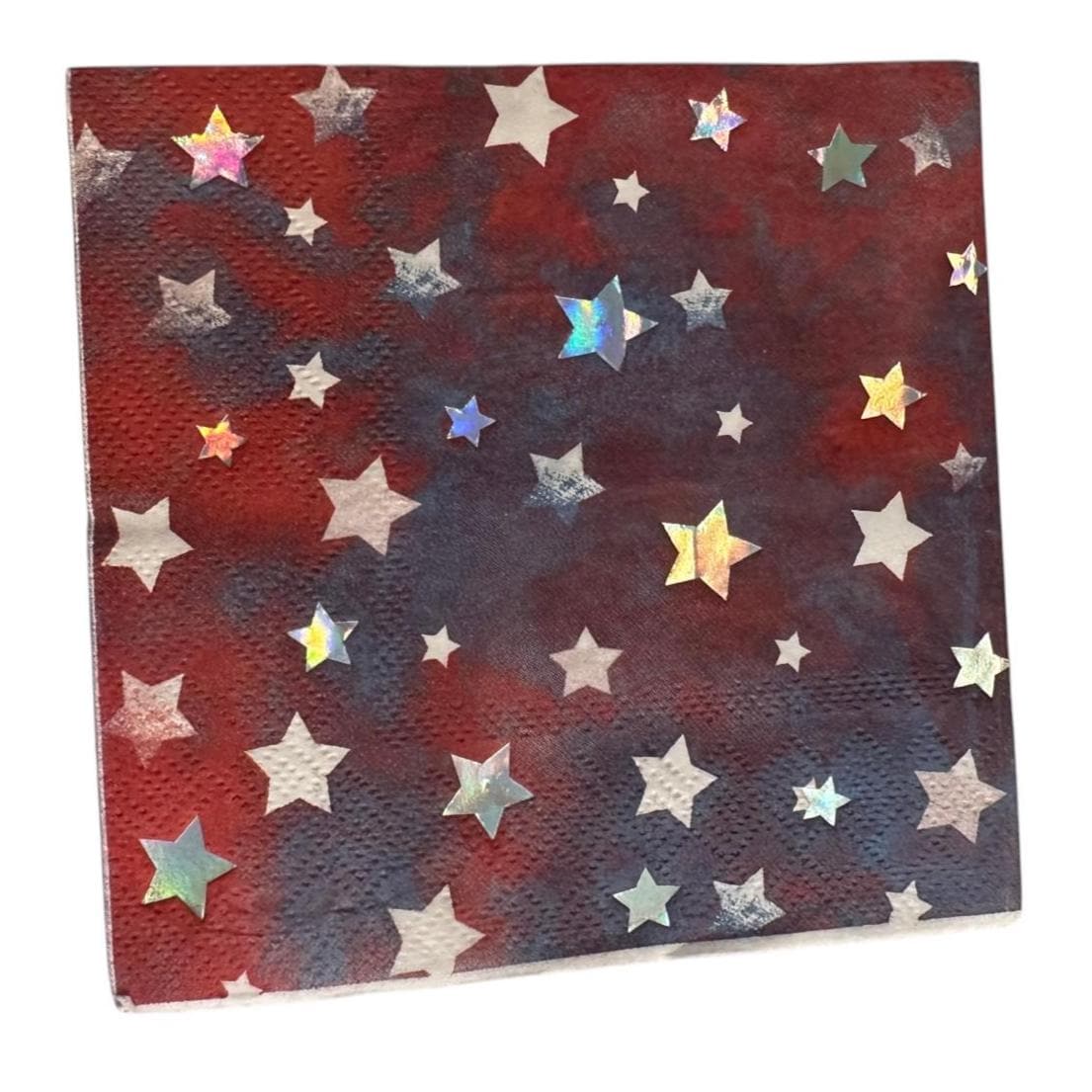 Patriotic Decoupage Paper Napkins Set of 2 | You Choose Design | Cocktail Luncheon Guest | America 250 Fourth of July Crafts Mixed Media Art