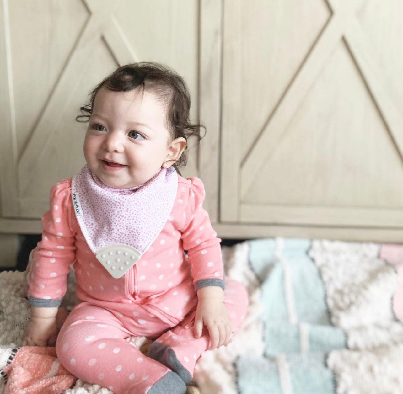 Banda Bib with Teether Attached  - Various Colors