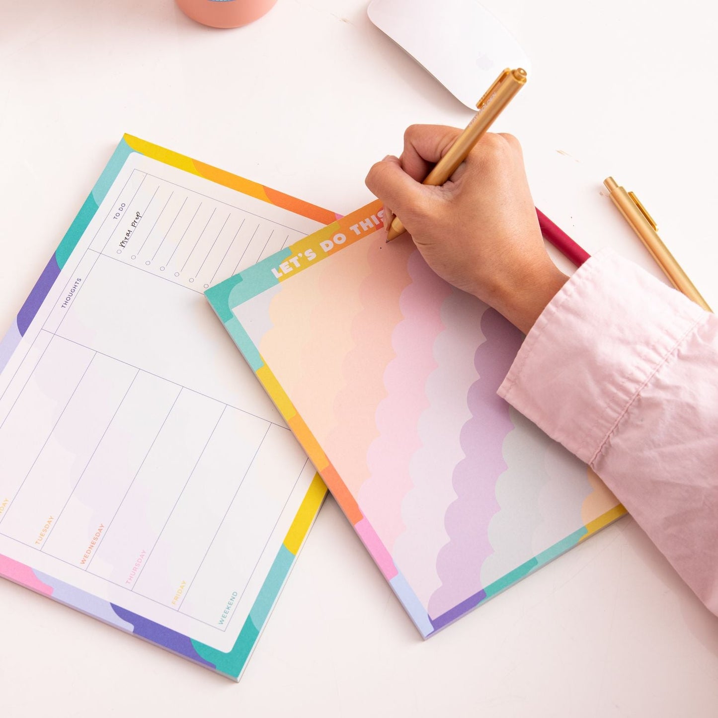 Rising Scallop Tearaway Notepad Medium