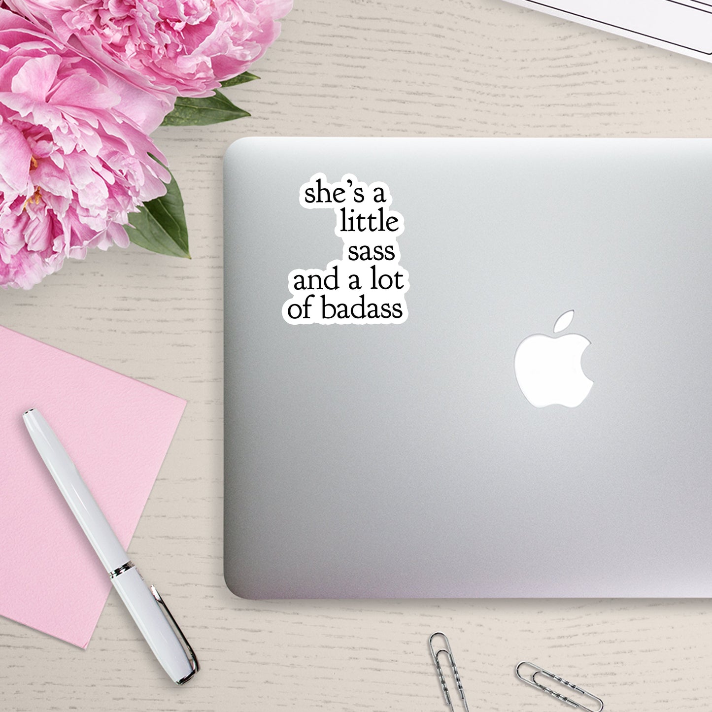 Little Sass Lot of Badass Sticker