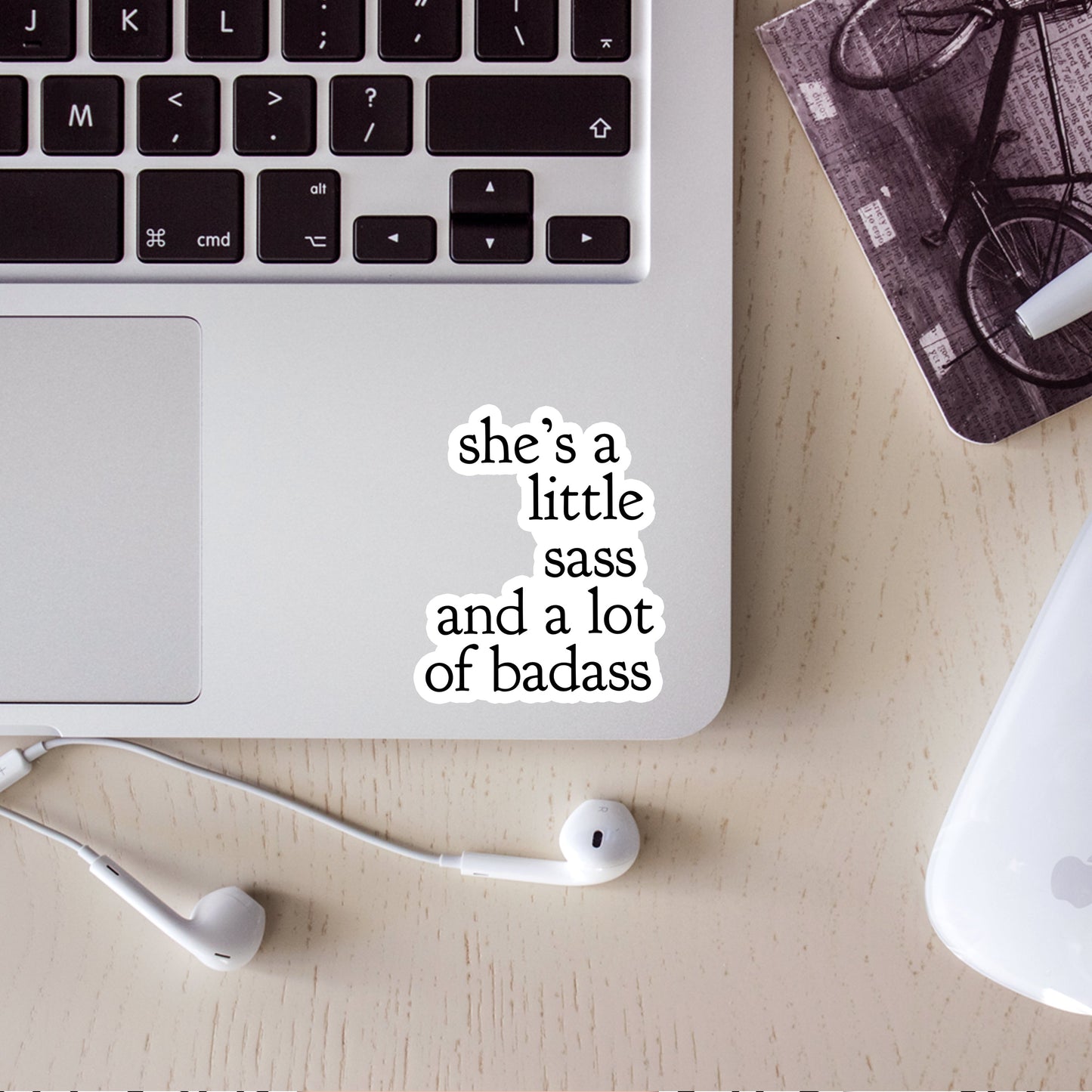 Little Sass Lot of Badass Sticker