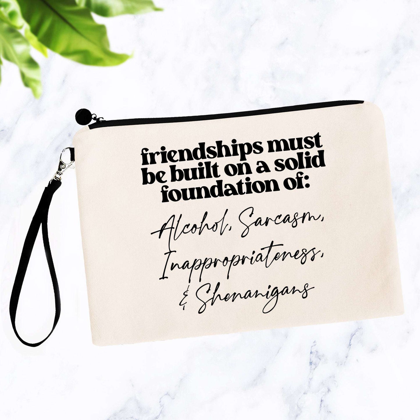 Friendships Must Be Built on a Solid Foundation Bag