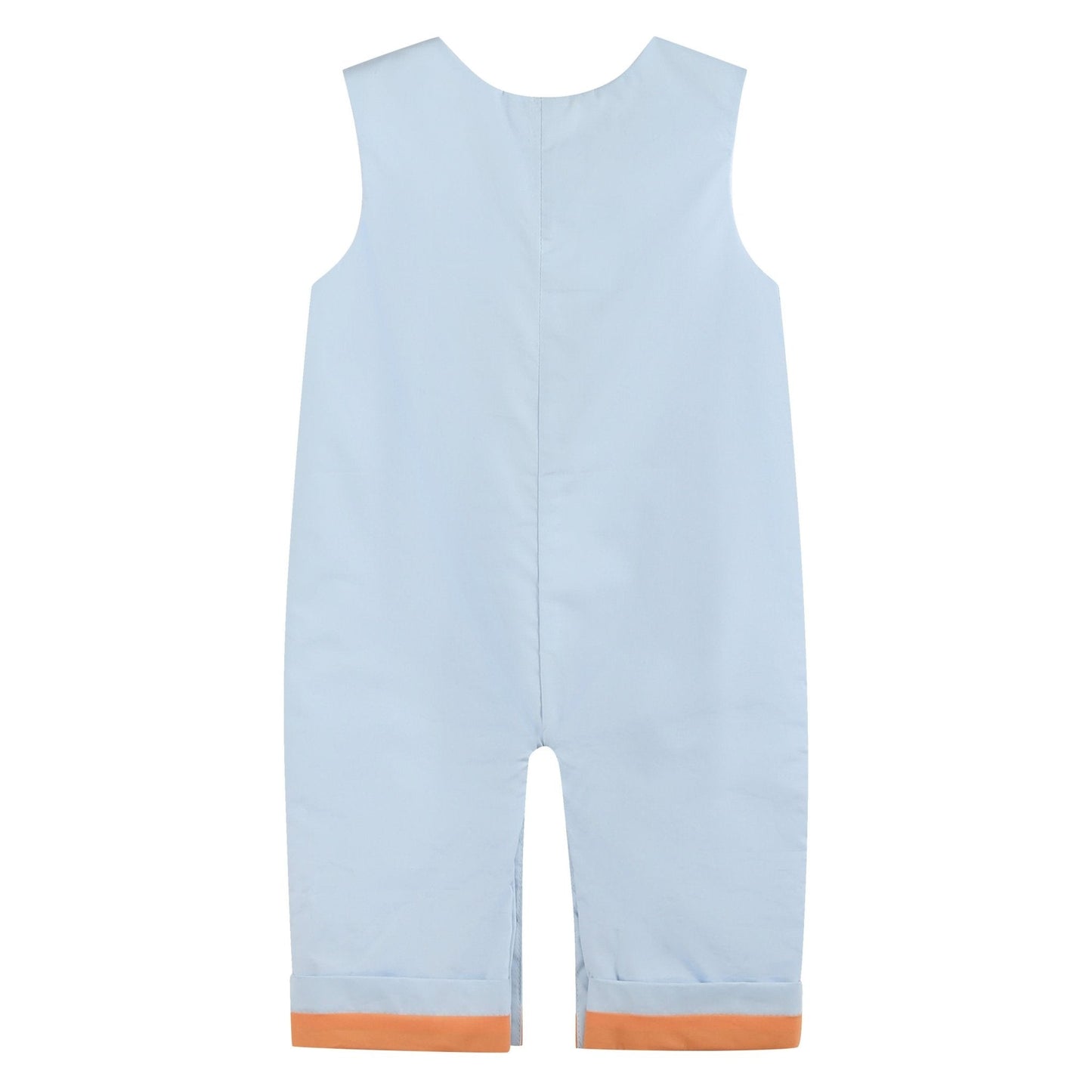 Light Blue Pumpkin Applique Longalls