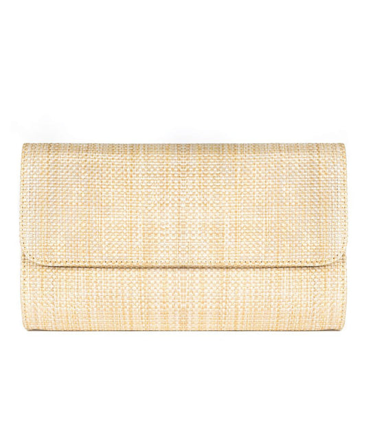 Avery Clutch - Basic - Straw