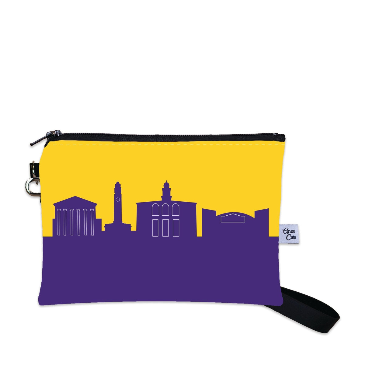 Louisiana State University Football Stadium Skyline Game Day Wristlet
