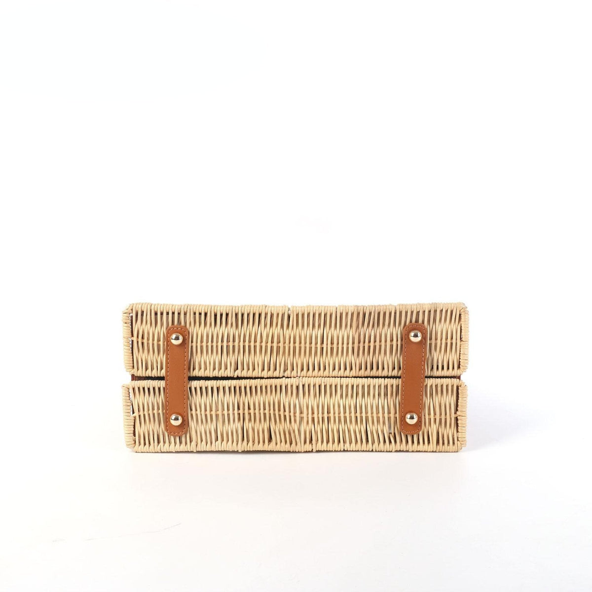 Margo Camel -  Wicker Handbag