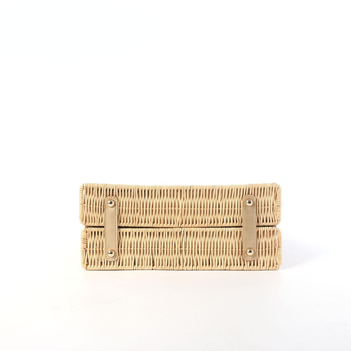 Margo Camel -  Wicker Handbag