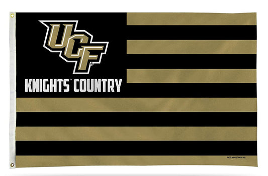 University of Central Florida UCF Knights Premium 3x5 Feet Flag Banner, Country Design, Metal Grommets, Outdoor Use, Single Sided