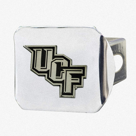 University of Central Florida Knights UCF Hitch Cover Solid Metal with Raised Color Metal Emblem 2" Square Type III