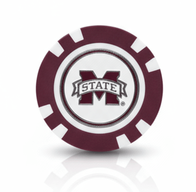 Mississippi State Bulldogs Poker Chip Ball Marker