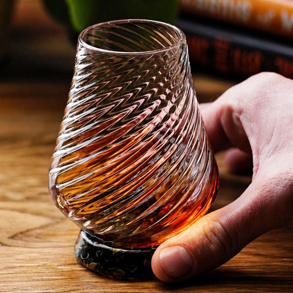 Handblown Neat Pour Glass