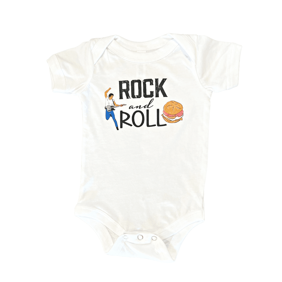 New Jersey Rock and Roll Baby Onesie | Organic Cotton