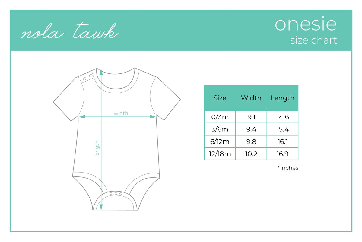The Newest Tiger Fan Organic Cotton Baby Onesie