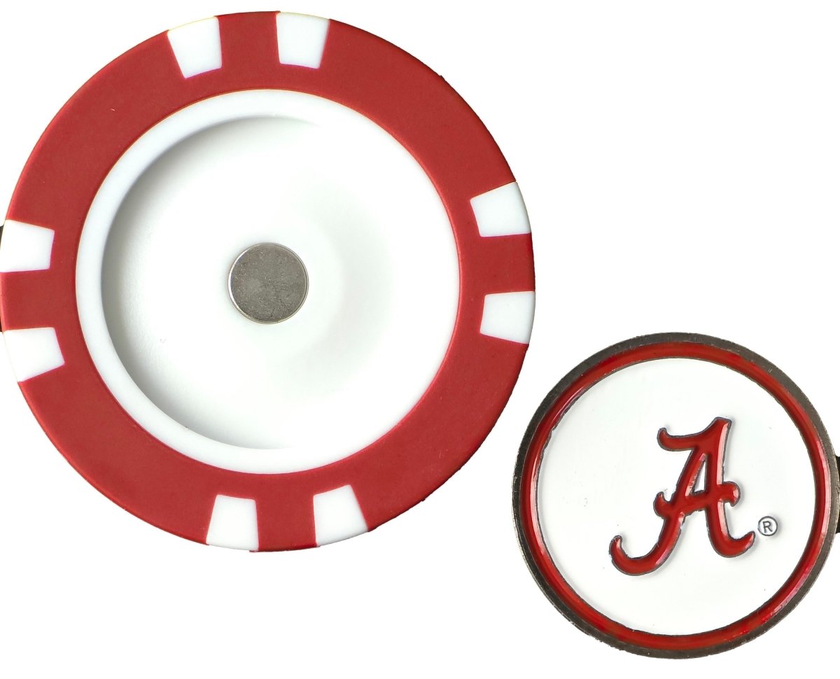 Alabama Crimson Tide Poker Chip Ball Marker