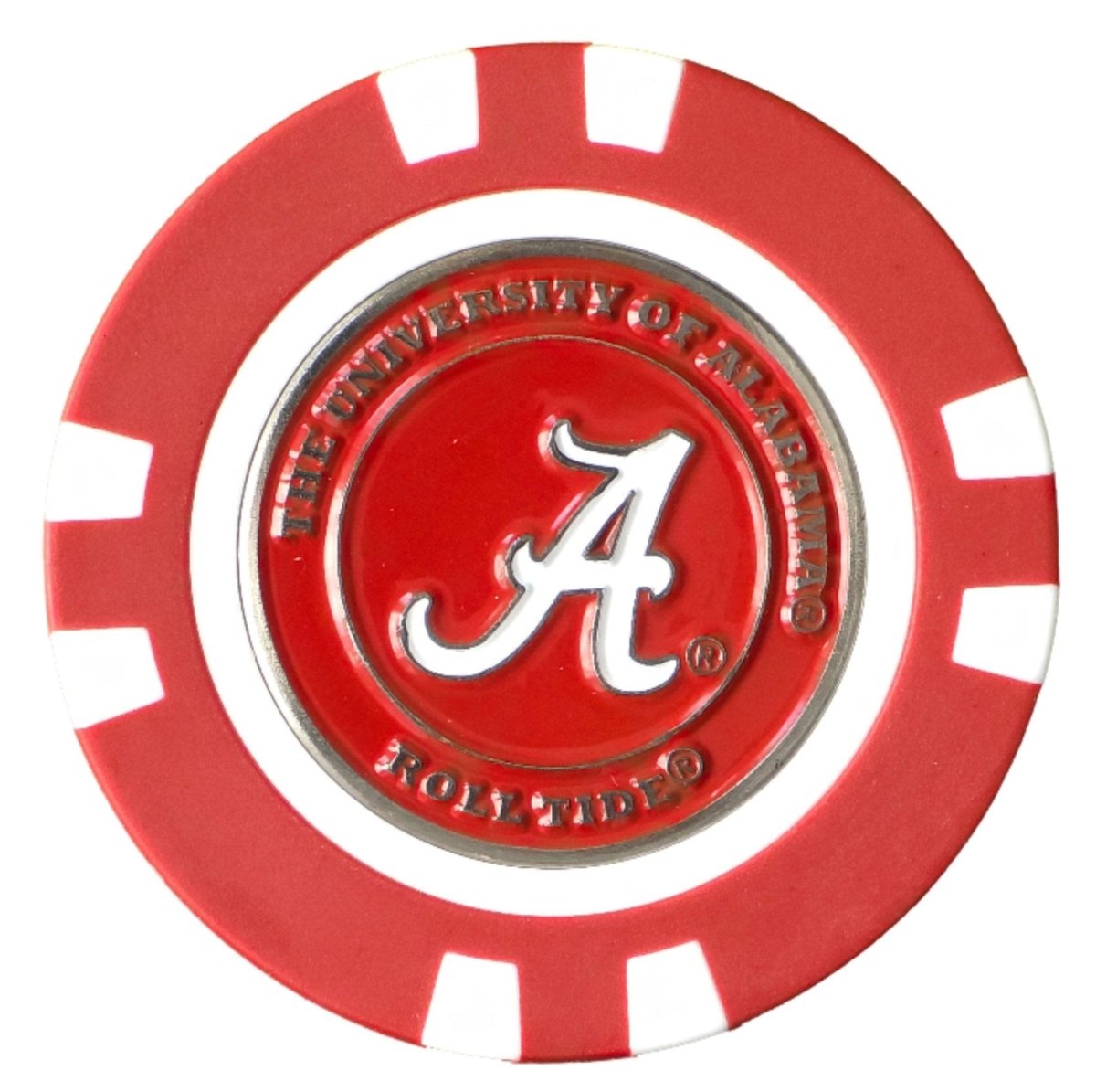 Alabama Crimson Tide Poker Chip Ball Marker