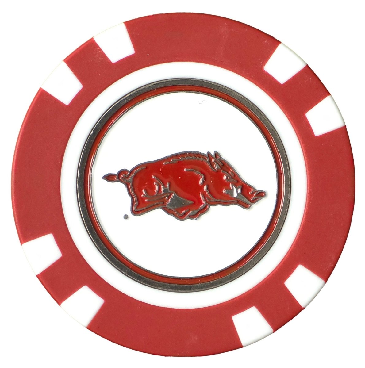 Arkansas Razorbacks Poker Chip Ball Marker