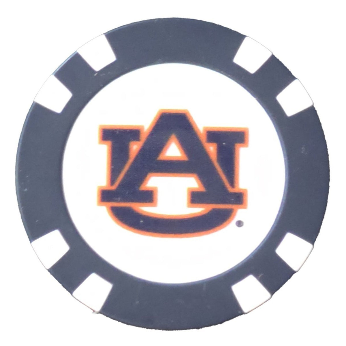 Auburn Tigers Poker Chip Ball Marker