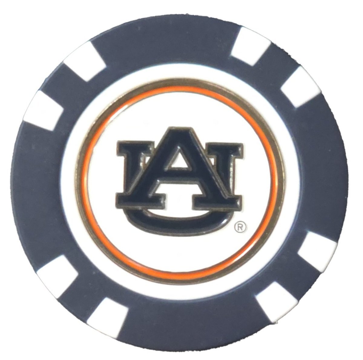 Auburn Tigers Poker Chip Ball Marker