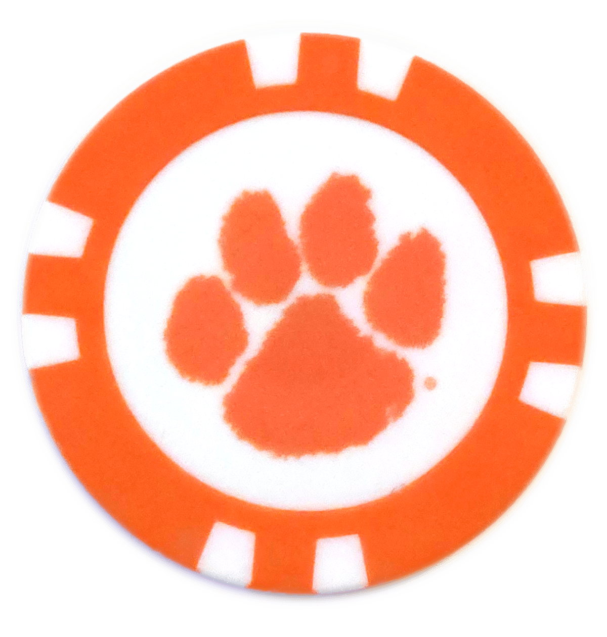 Clemson Tigers Poker Chip Ball Marker