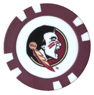 Florida State Seminoles Poker Chip Ball Marker