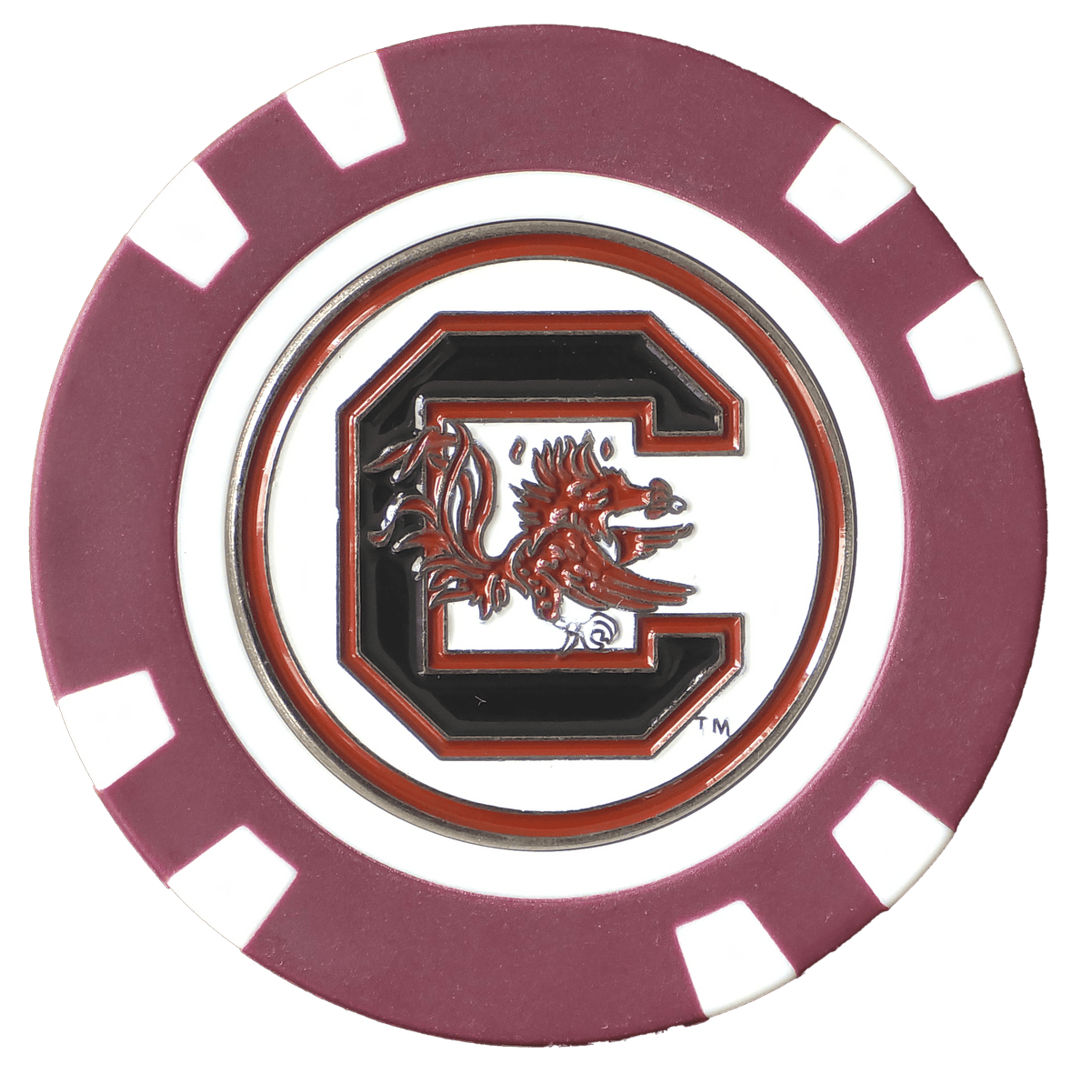 South Carolina Gamecocks Poker Chip Ball Marker
