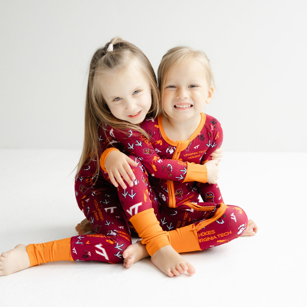 Virginia Tech Hokies Zippy One-Piece Sleeper
