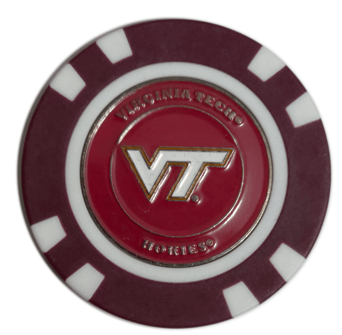 Virginia Tech Hokies Poker Chip Ball Marker