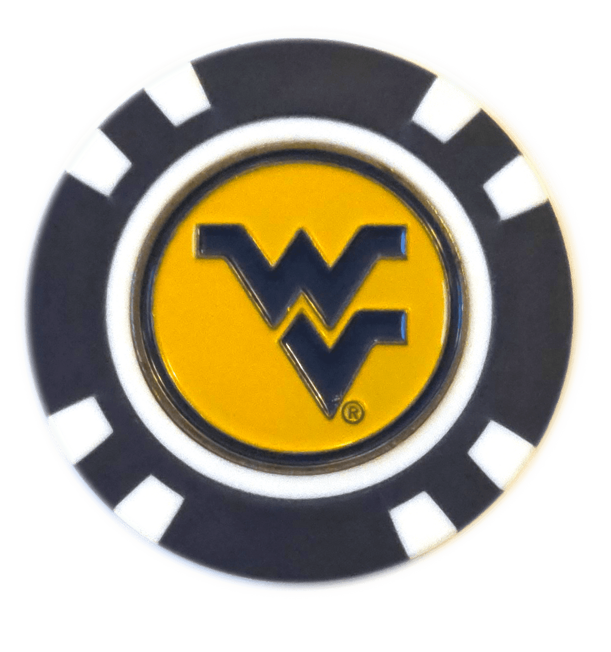 West Virginia Mountaineers Poker Chip Ball Marker