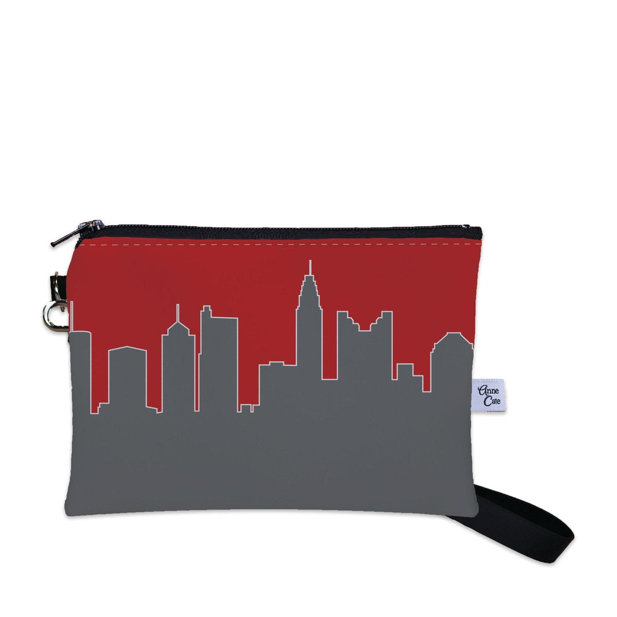 Ohio State University Football Stadium Skyline Game Day Wristlet