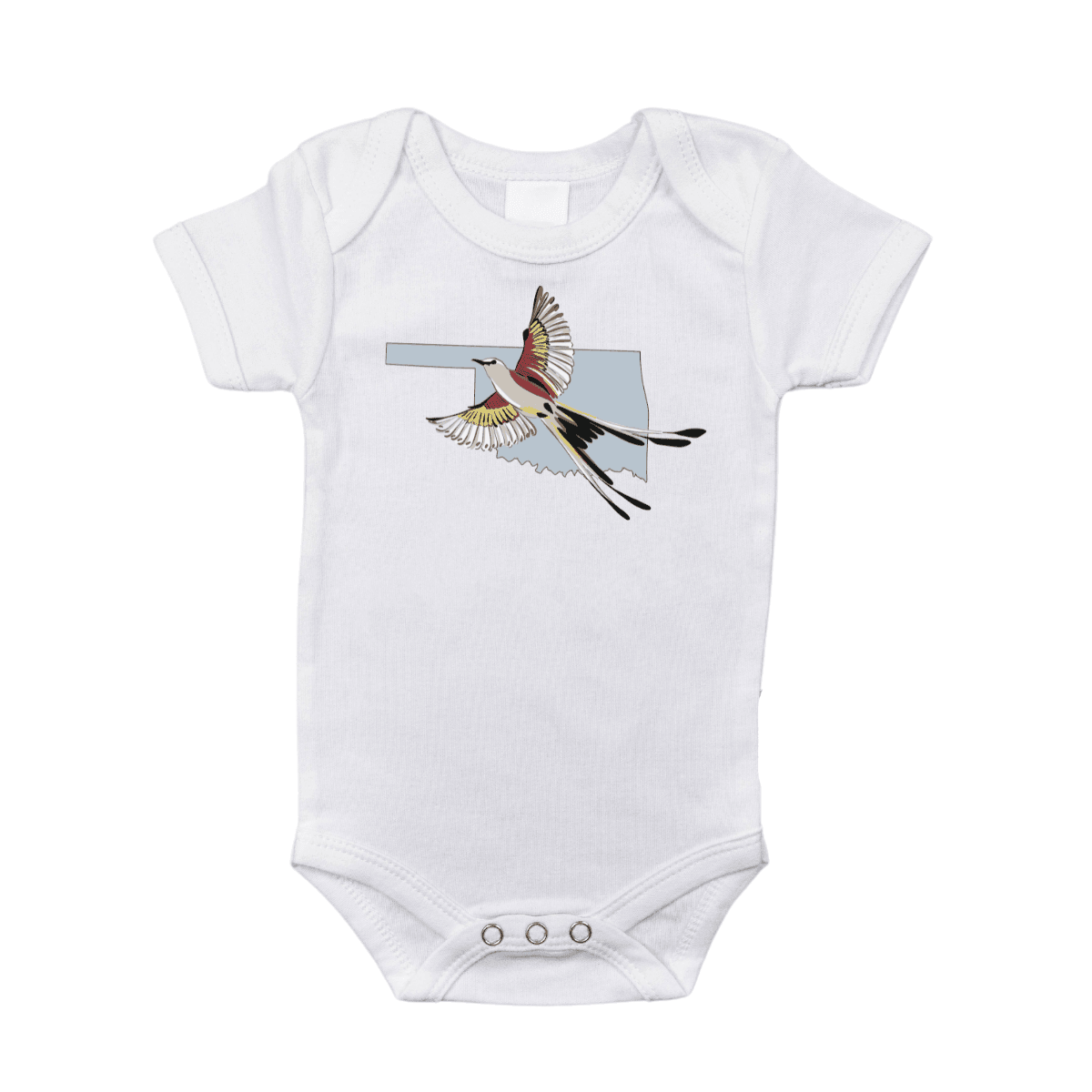 Oklahoma Scissortail Baby Onesie Newborn Coming Home Essential