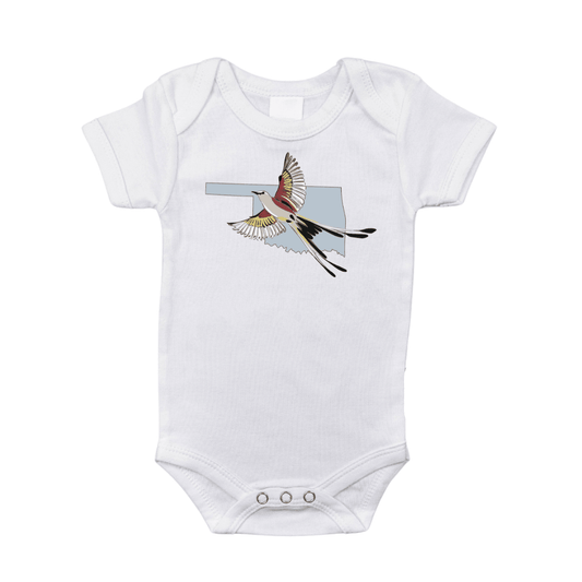 Oklahoma Scissortail Baby Onesie Newborn Coming Home Essential