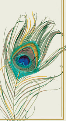 Peacock Guest  Napkins