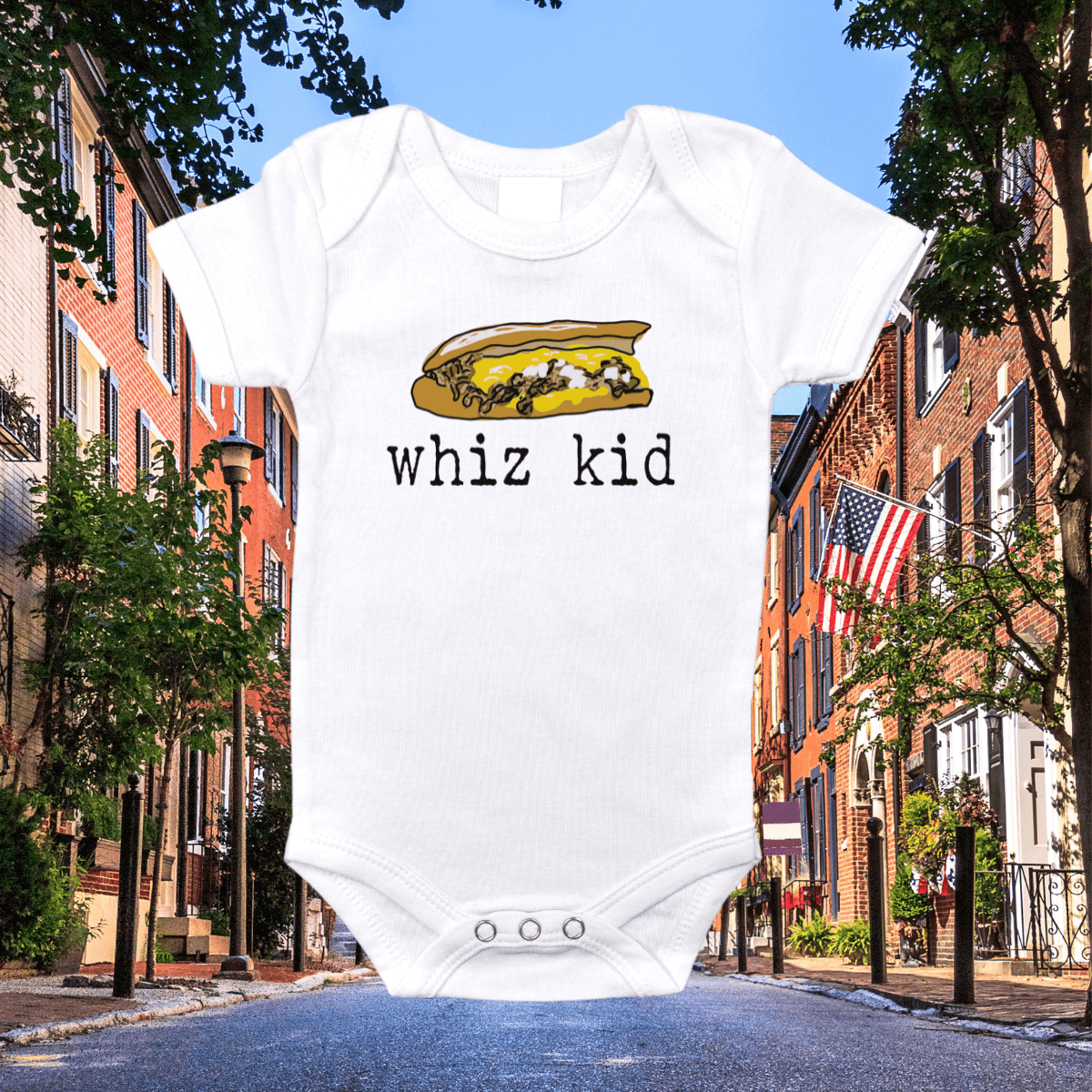 Philly Whiz Kid Onesie Everyday Newborn Outfit
