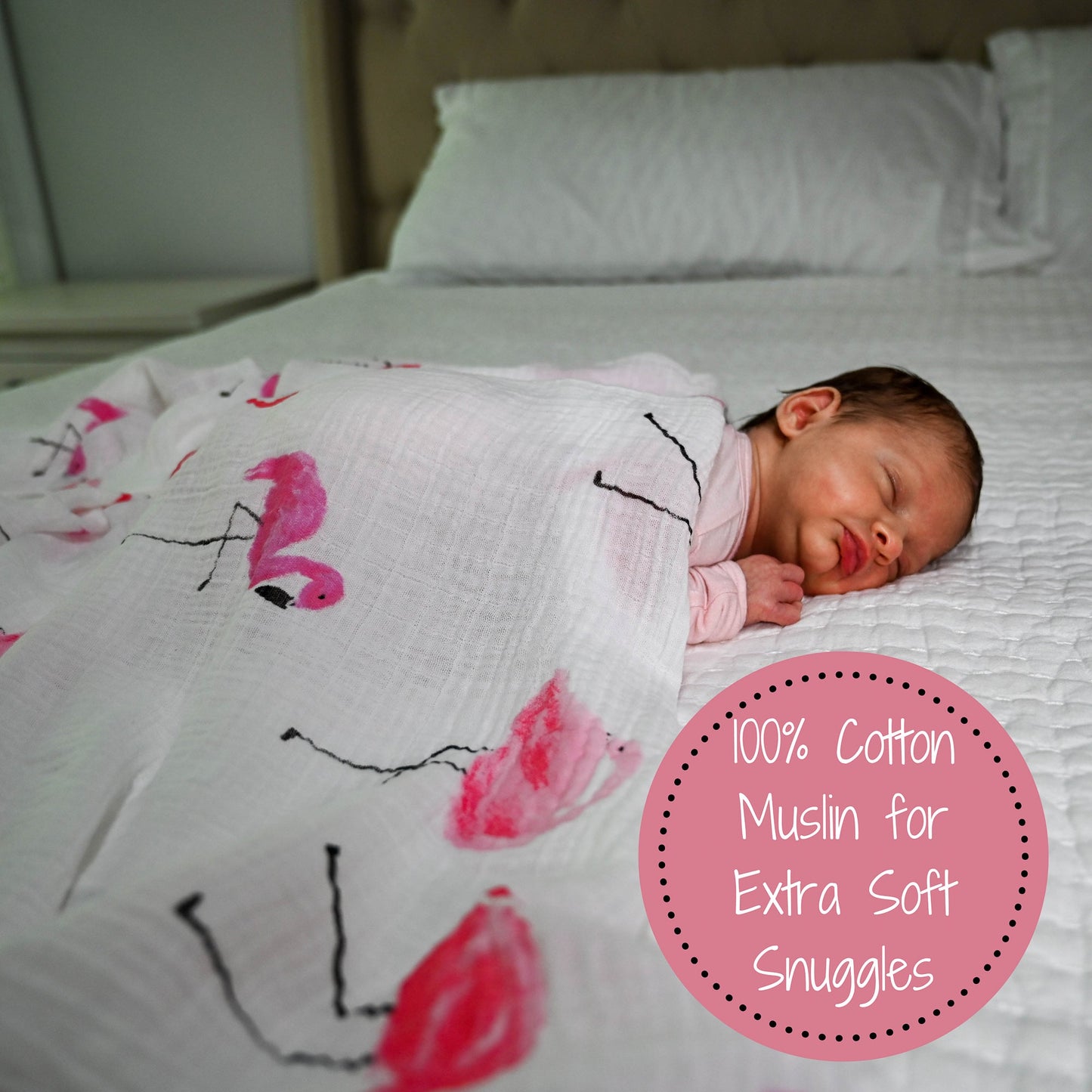 Flamazing Baby Muslin Swaddle Blanket