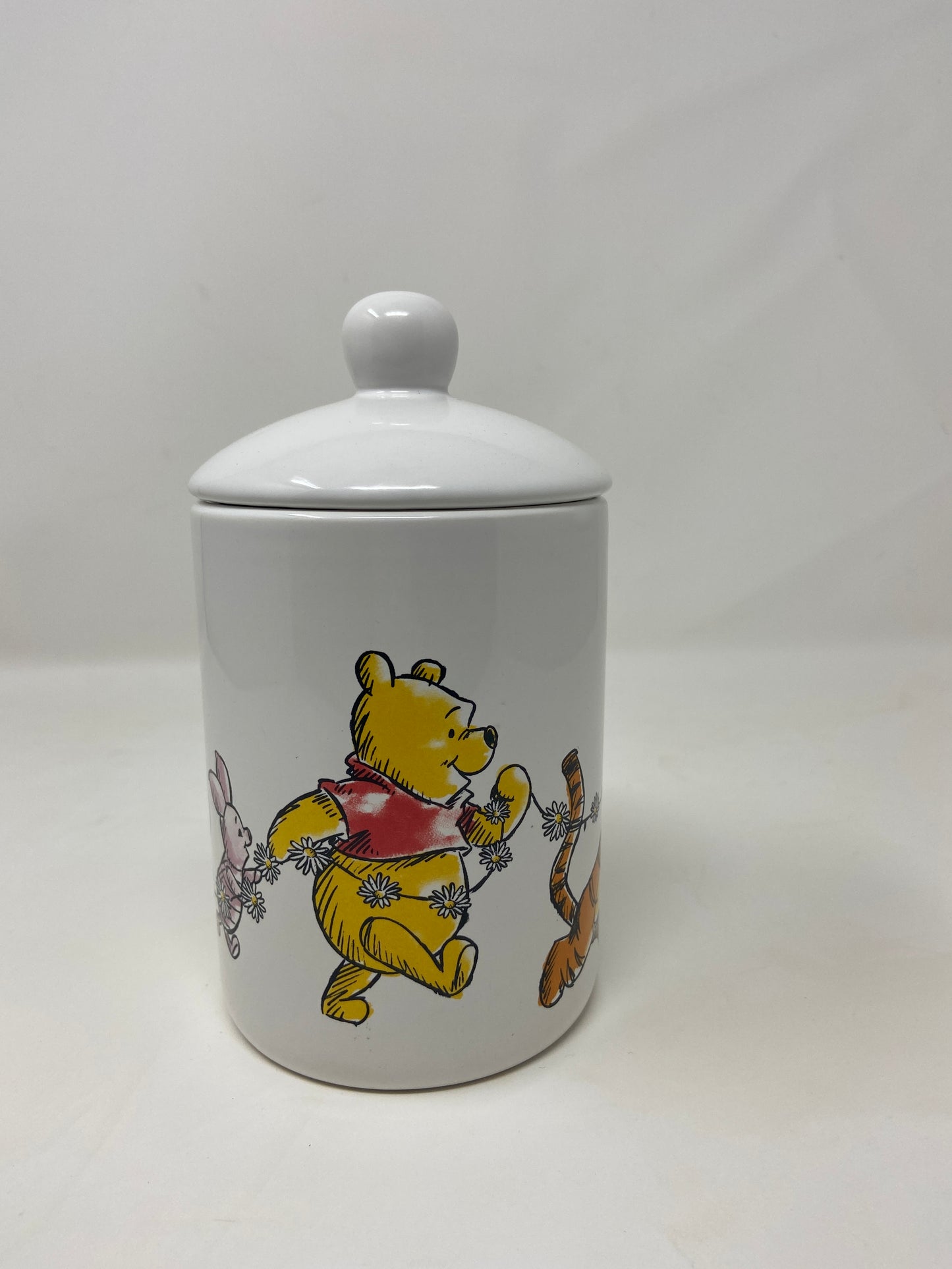 Disney Pooh & Friends Daisy Chain Small Storage Jar & Lid