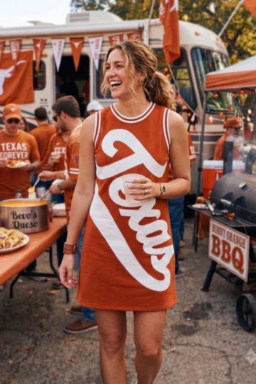 Brianna Cannon Texas Script Dress