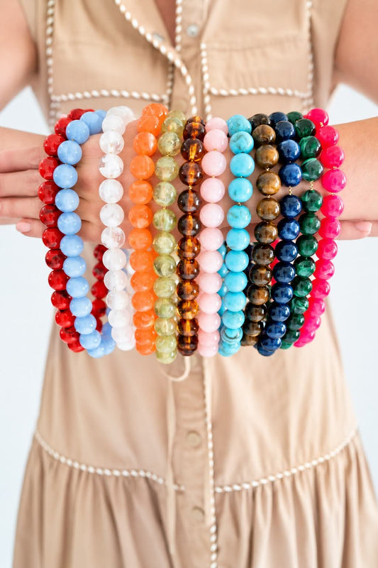 Ryan Beaded Acrylic Necklace