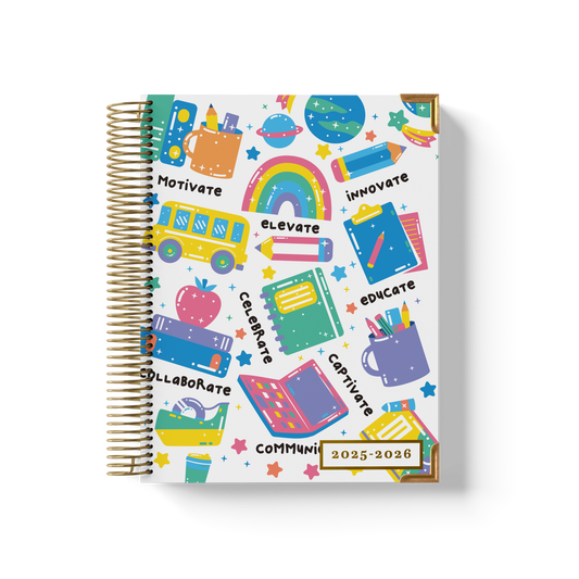 School Daze - Teacher Planner by BERTEAU & Co.