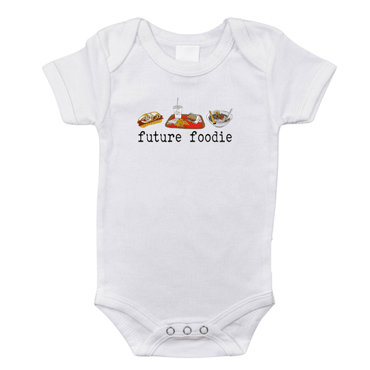 Seattle Foodie Baby Onesie Soft Cotton Newborn Outfit